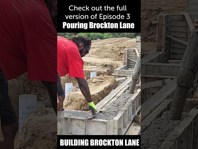 Check out Building Brockton Lane - Episode 3 -   #dreamhome #customhomebuilding #homefoundation