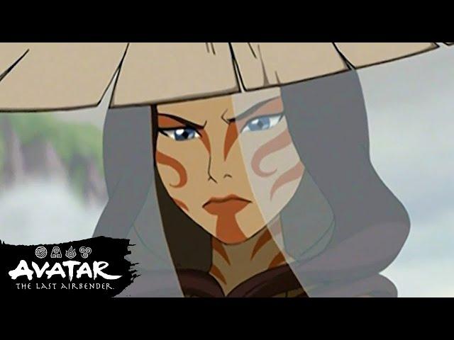 Katara Fights The Fire Nation as The Painted Lady!  Full Scene | Avatar: The Last Airbender