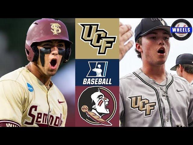 UCF vs #8 Florida State | Regional Final | 2024 College Baseball Highlights