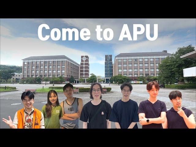 Campus tour by APU international students (2024 ver.) / Come and Study at APU in Beppu!!