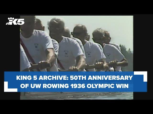 KING 5 archives: Original footage from 50th anniversary celebration of 1936 UW rowing Olympic win