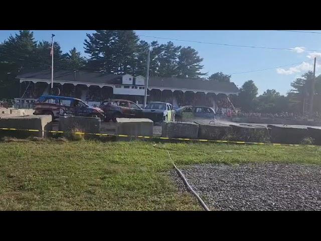 Demolition derby topsham fair 8-11-2024