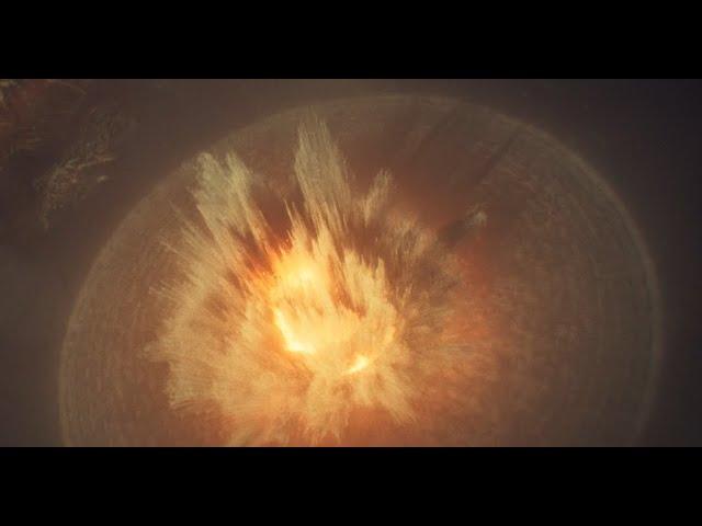 Alphazone - Flashback. Biggest Shock Wave from Nuclear Explosion, Volcano Eruption, Asteroid Impact