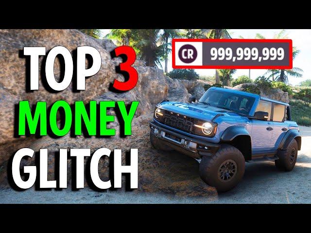 Forza Horizon 5 Money Glitch - TOP THREE WAYS TO MAKE MONEY (TOP 3 GLITCH)