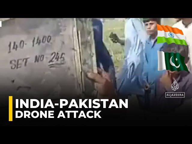 Indian drone attack on several locations