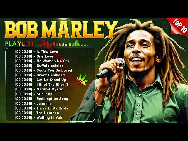 Bob Marley Greatest Hits - Bob Marley Songs - Bob Marley Full Album   Reggae Love Songs #Jamaica