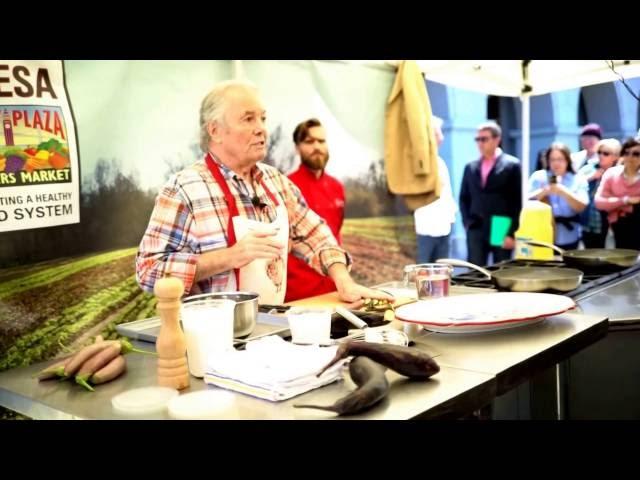 Jacques Pépin at CUESA in San Francisco