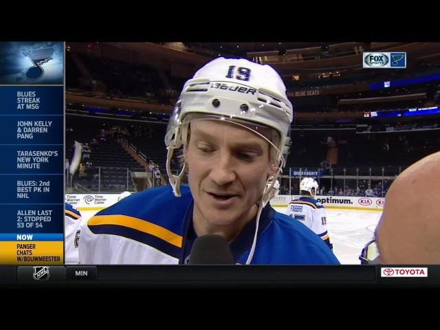 Bouwmeester on playing in his 1,000th game