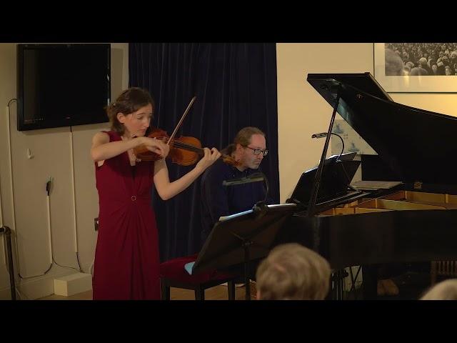 Schubert Sonatina in G Minor, D. 408, Neta Rudich and Emile Blondel