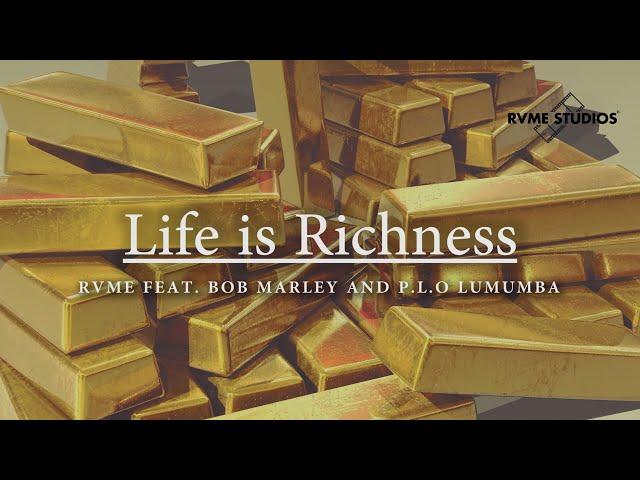 Life Is Richness - RVME feat  Bob Marley & P.L.O Lumumba