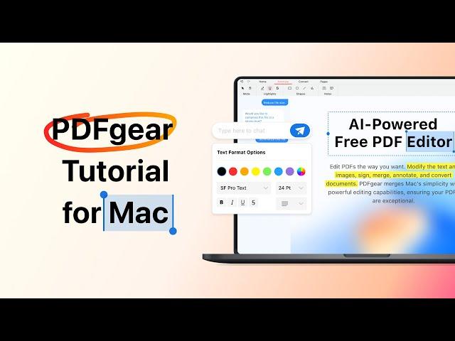 The Ultimate PDF Solution for macOS - PDFgear Tutorial