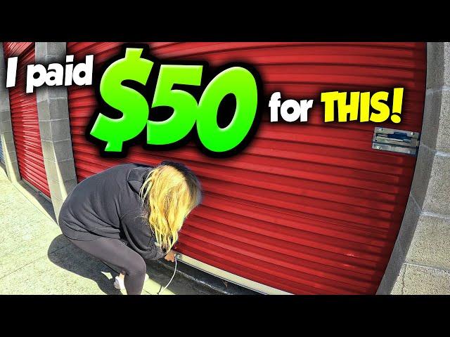 NOBODY WANTED THIS LOCKER... And I bought it - it got INTERESTING FAST!