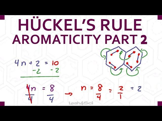 Huckel’s Rule for Aromaticity + Time-saving Shortcut