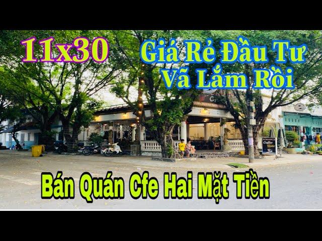 Bán Quán Cfe Góc Hai Mặt Tiền 11x30 Thu Nhập Cao | Bán Nhà Bình Dương giá rẻ đầu tư | Hồng Sơn bds