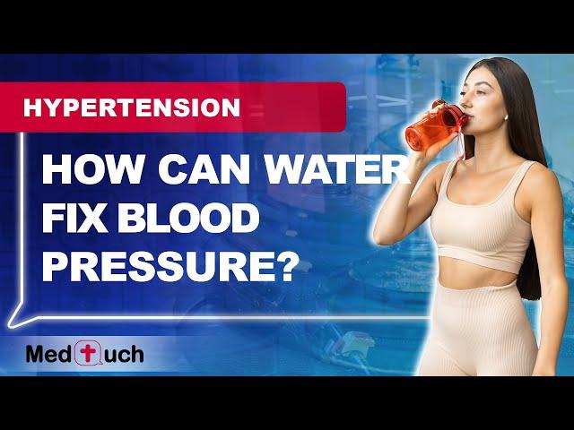 Does drinking water increase blood pressure?