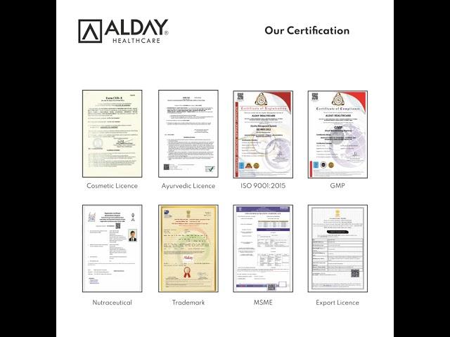 ALDAY HEALTHCARE   THIRD PARTY MANUFACTURING