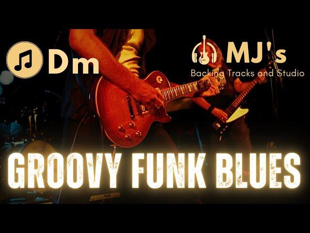 Groovy Funk Blues in D minor | Backing Track