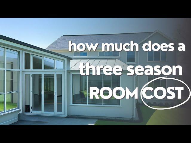 How Much Does a Three Season Room Cost? | Hommie Custom Sunrooms