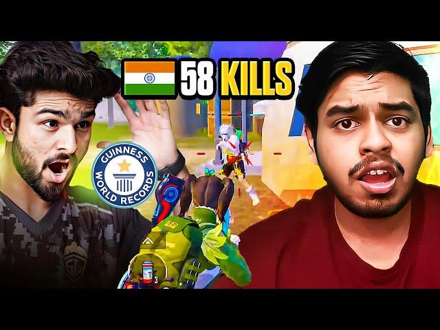 WORLD RECORD 58 Kills in ONE MATCH ?? Conqueror Lolzzz Gaming BEST Moments in PUBG Mobile