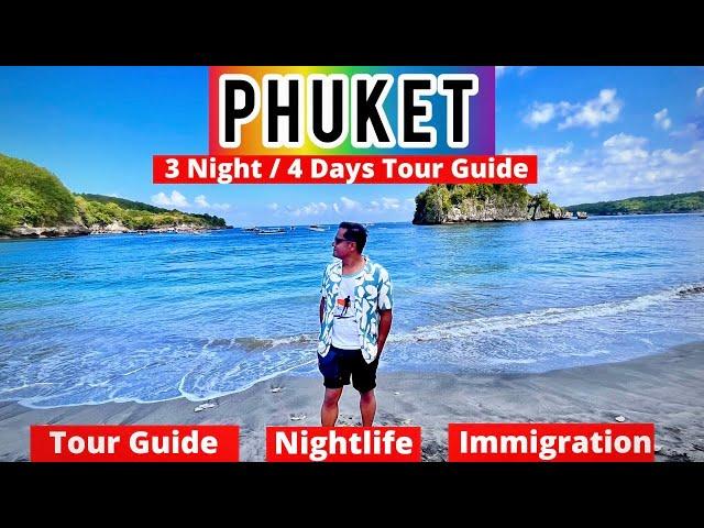 PHUKET Tour Guide 2024 | A-Z India to Thailand Visa Free Trip Plan, Phuket Itinerary & BUDGET Hindi