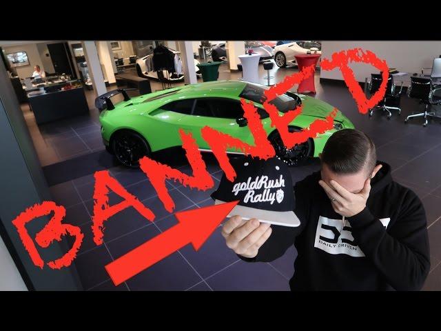 Lamborghini Huracan Performante.  BANNED From GoldRush Rally