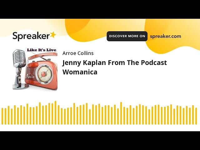 Jenny Kaplan From The Podcast Womanica