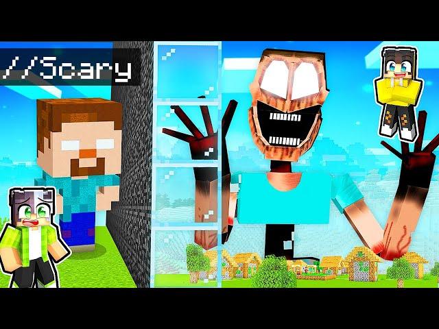 10 SANİYE VS 1 SAAT YAPI KAPIŞMASINDA //KORKU KOMUDU İLE TROLLEDİM  | Minecraft