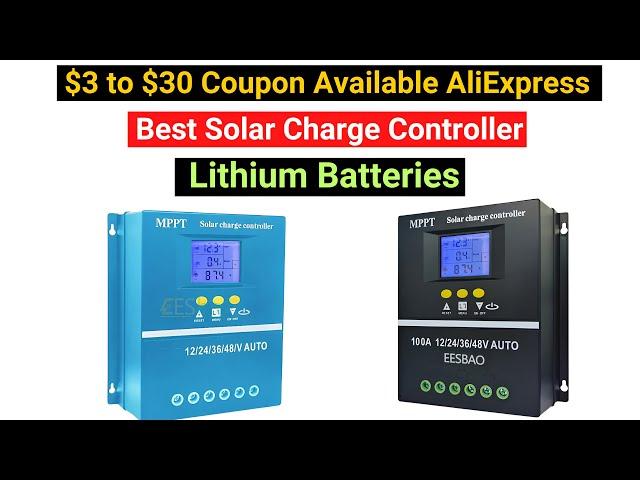 Best Solar Charge Controller for Lithium Batteries | Best Solar Charge Controller on AliExpress