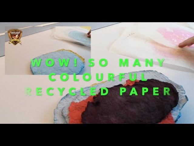 How to Make Handmade Paper from Recycled Materials