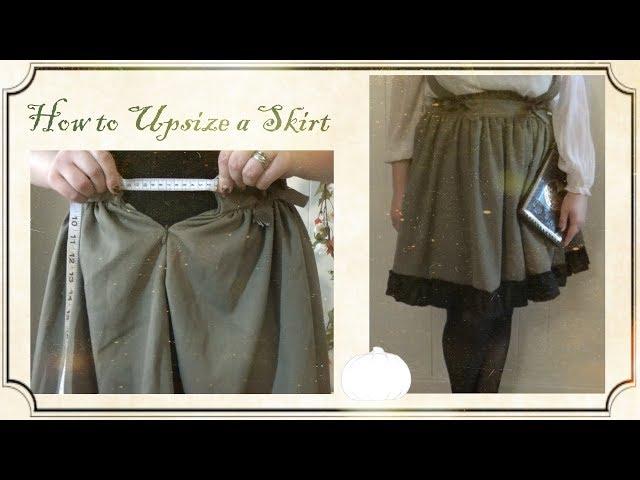 ~How to Upsize a Skirt~  ::The Pumpkin Mage