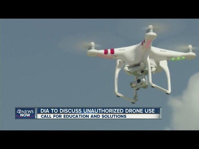 Drones flying too close to Denver International Airport