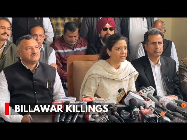 Billawar Killings: Iltija Mufti Claims She Wasn’t Allowed To Meet Grieving Families