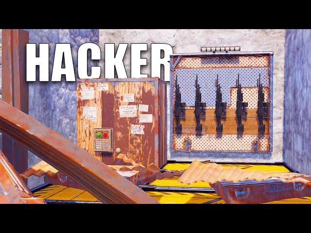 I raided into a hackers base...