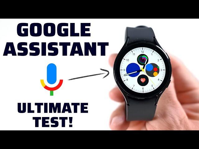 Galaxy Watch 4 - Google Assistant - THIS Will Blow Your Mind!