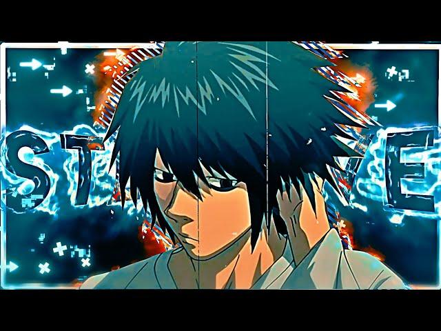 Death Note "L Lawliet" : Stereo Love [Premiere Pro Edit/AMV]!