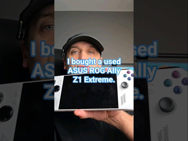 I bought a used Asus ROG Ally Z1 Extreme. Is it worth it in 2025.#gaming #asusrog #handheld