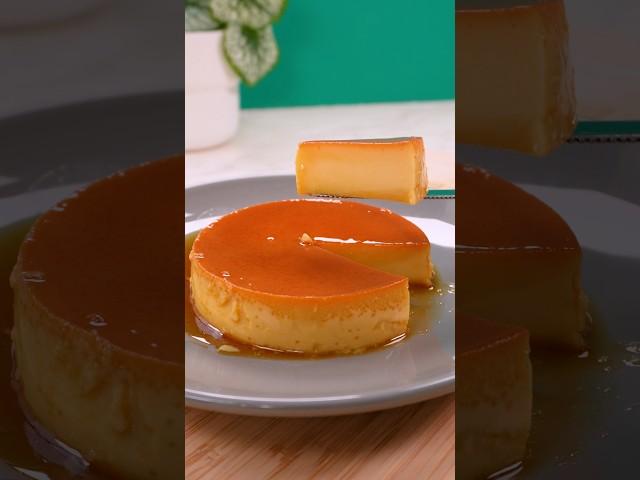 Can you resist this sweet, jiggly FLAN??