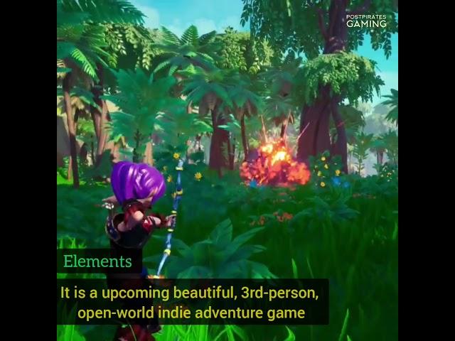 Elements | An upcoming open-world indie rpg