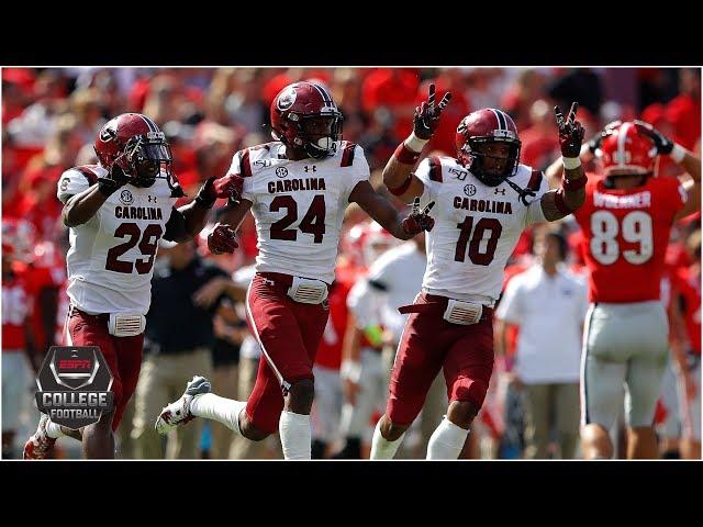 South Carolina vs. Georgia Highlights 2019 | NCAAF Week 7 | College Football Highlights