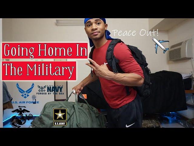 Going on Vacation/Leave in the Millitary | WHEN CAN YOU GO HOME?