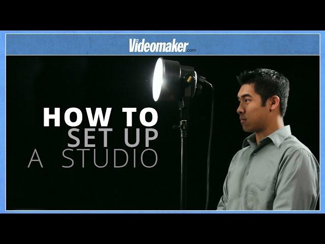 Setting up a Video Production Studio - Lighting for Video