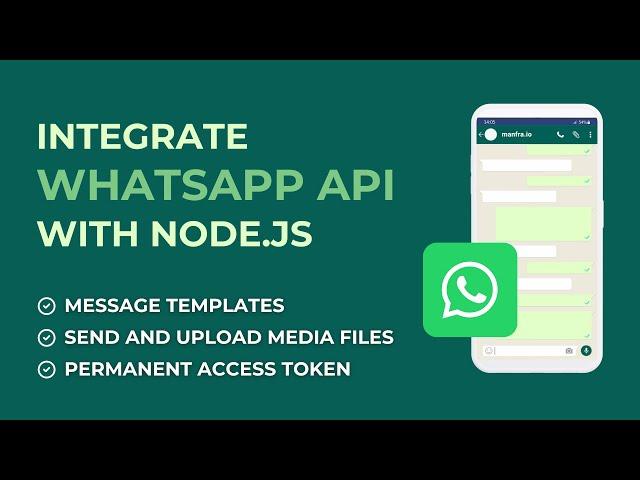 Integrate Whatsapp API with Node.js