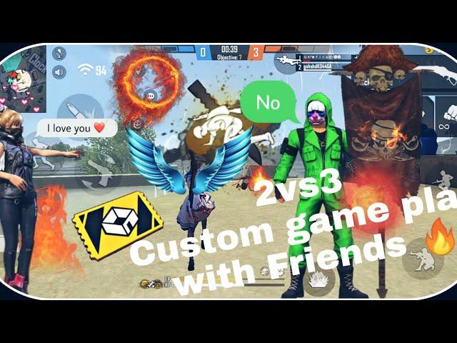 2vs3 Custom game play with Friends  o.p game play https://youtu.be/crXoQVJ83VA