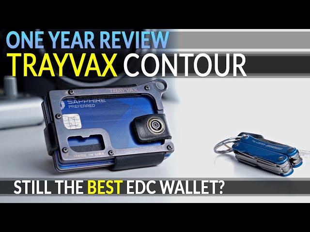 [1 YEAR REVIEW] Trayvax CONTOUR: Still the BEST EDC wallet?