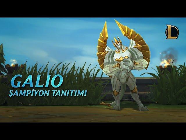 Galio Şampiyon Tanıtımı | Oynanış - League of Legends