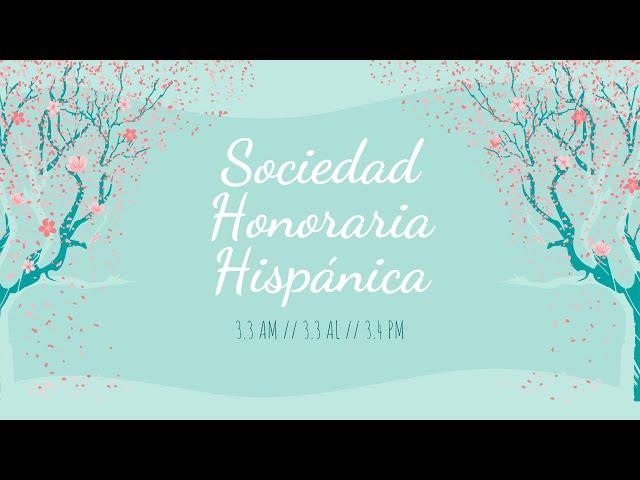 March Meeting Recording (Wed, 3/3) | Elkins Sociedad Honoraria Hispánica [Captions]