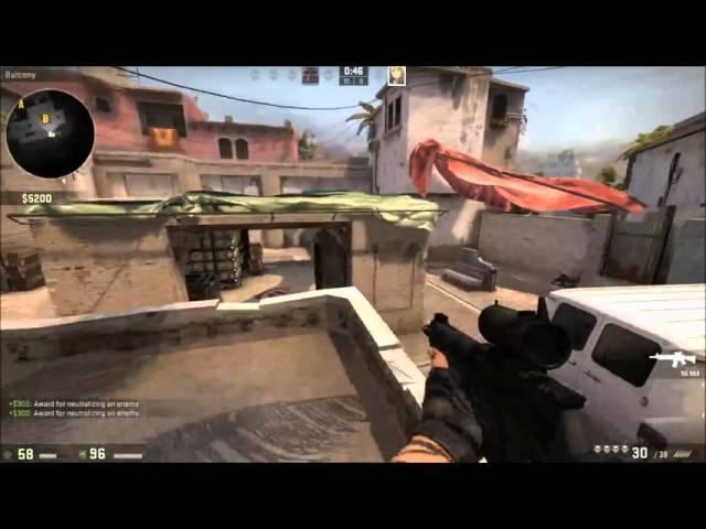 BEST CSGO ACE EVER! 1v5, 1 Second Left