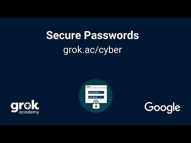 Teaching Cyber Security in the Primary Years: Secure Passwords