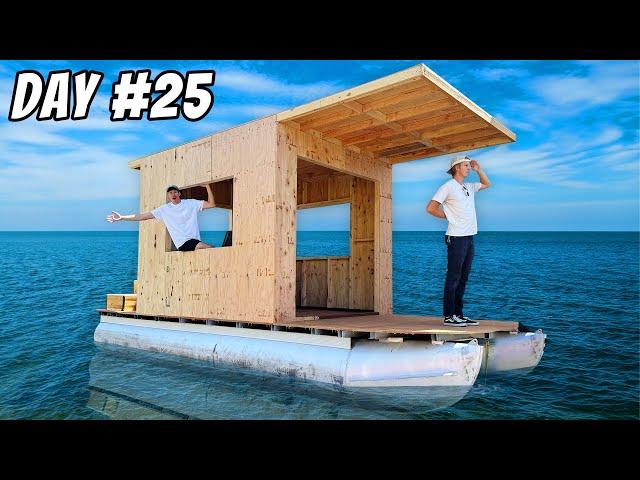 Transforming Abandoned Boat into a Houseboat! - Ep. 2