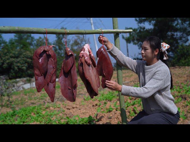 Preserving Fresh Pig  Liver! Now It is time to recover!